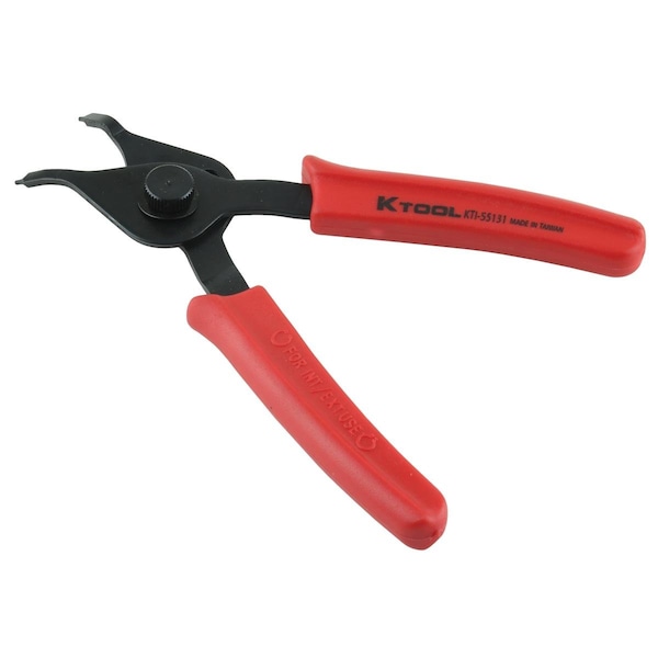 K-Tool International Snap Ring Plier, Bent Tip, 45 deg., 0.047" - KTI-55131