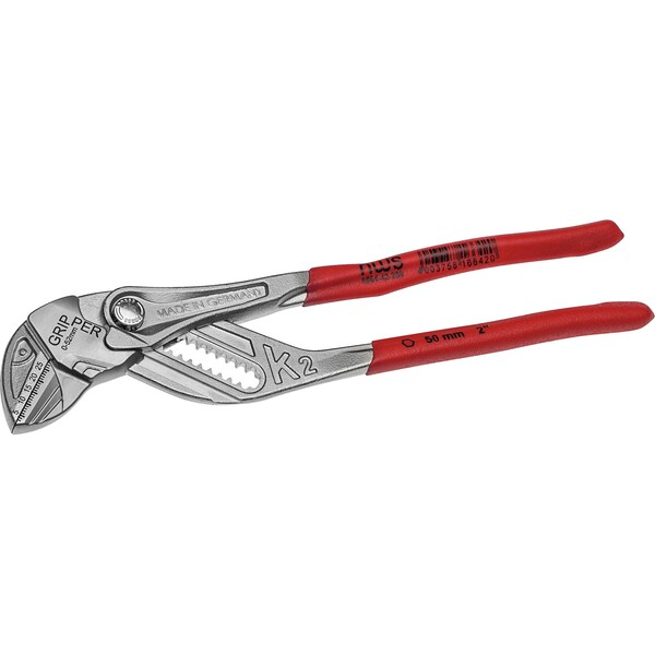 Nws Pliers Wrench 10 in. with 42 Finish Chrome Dipped Handle - 1664-42-250
