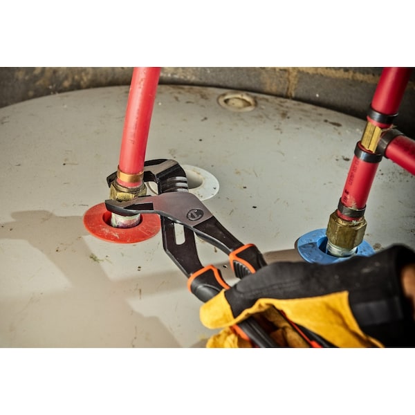 Crescent 10" Z2 K9™ V-Jaw Dual Material Tongue and Groove Pliers - RTZ210CGV