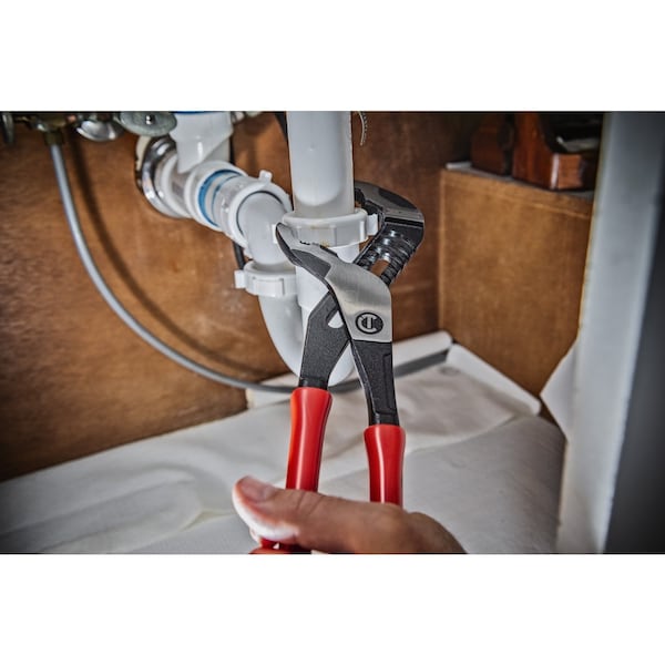 Crescent 10" Z2 K9™ V-Jaw Dipped Handle Tongue and Groove Pliers - RTZ210V
