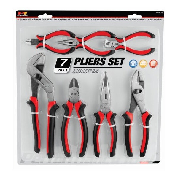 Performance Tool 7-Pc Plier Set, W30759 - W30759