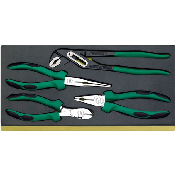 Stahlwille Tools Set of pliers i.TCS inlay No.TCS 6501-6602/4 1/3-tray4-pcs. - 96838179