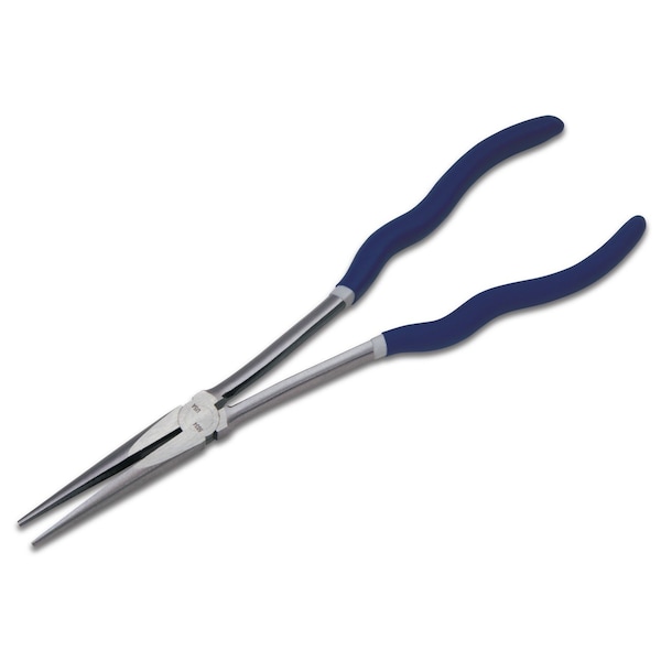 Williams Long Nose Plier, Needle Nose, 11 Inch OAL, 2 13/16 Inch Jaw - JHWPL-211C