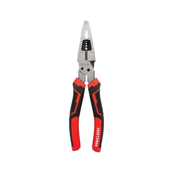 Craftsman Long Nose Pliers, 8", 6-in-1 - CMHT81715