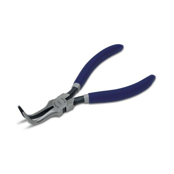 Williams Long Nose Plier, 73° Bent Thin Nose, 6 1/4 Inch OAL - JHWPL-126C