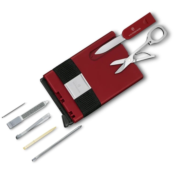 Swiss Army Brands 2024N Victorinox Smart Card Wallet, Iconic Red - VIC-0.7250.13
