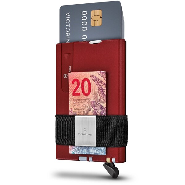 Swiss Army Brands 2024N Victorinox Smart Card Wallet, Iconic Red - VIC-0.7250.13
