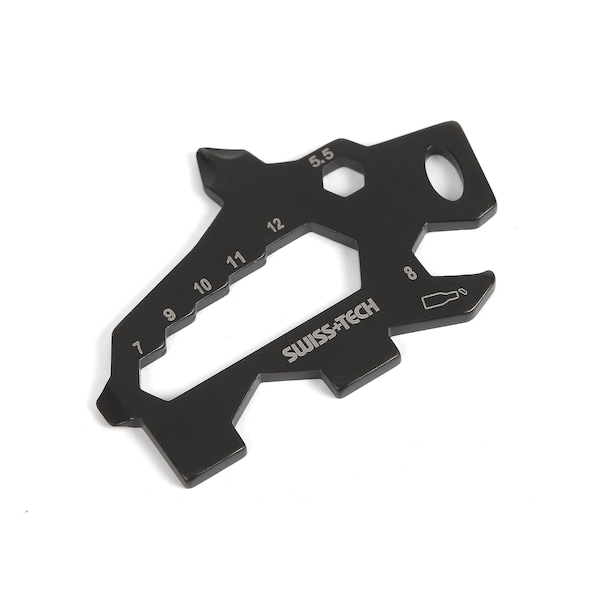 Prime-Line SWISS+TECH 11-in-1 Every Day Carry EDC Multi-Tool, Card Style Single Pack - ST029010