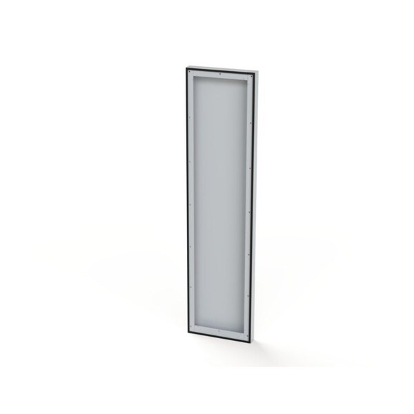 Saginaw Control & Engineering Panel, 72 in. H x 18 in. W x 2-1/2 in. L, Carbon Steel - SCE-MOD72EPT