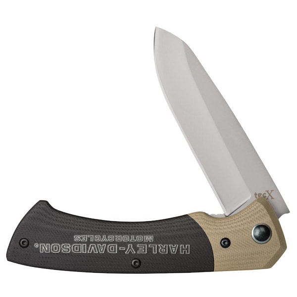 Case Cutlery 2023 Case Harley-Davidson Tec X Black G-10 Fl-2 Fl1254.25 - CAS-52206