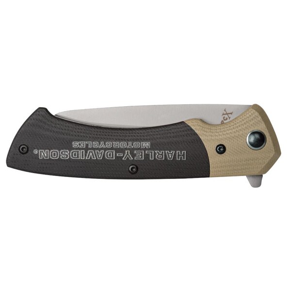 Case Cutlery 2023 Case Harley-Davidson Tec X Black G-10 Fl-2 Fl1254.25 - CAS-52206