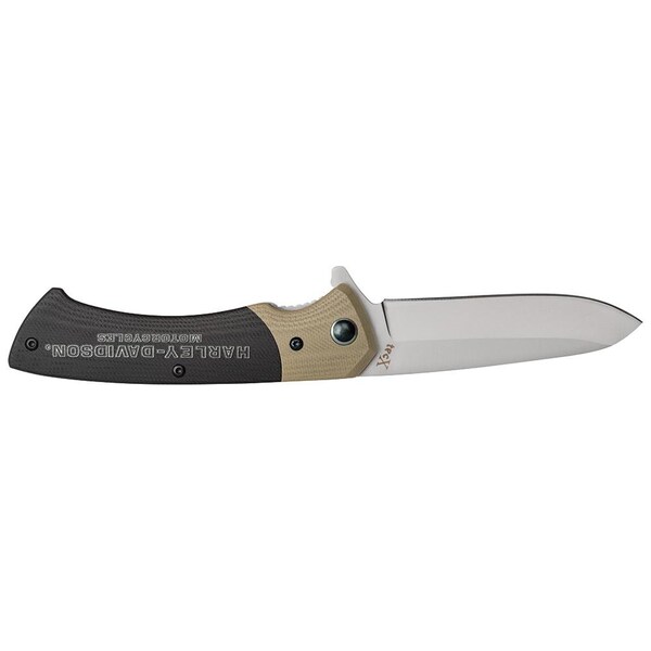 Case Cutlery 2023 Case Harley-Davidson Tec X Black G-10 Fl-2 Fl1254.25 - CAS-52206