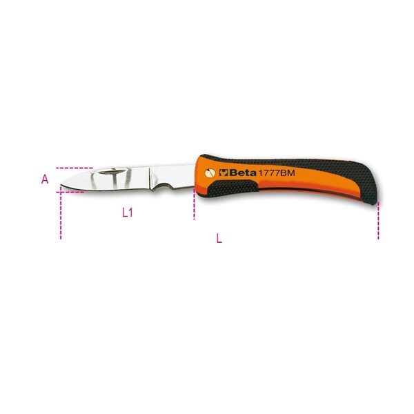Beta Foldaway Knife - 017770100