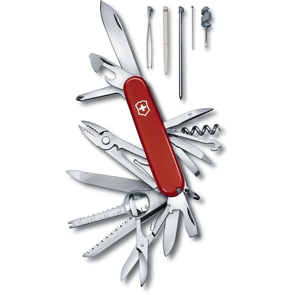 Swiss Army Brands 2024 Victorinox Swisschamp Xxl Red 91Mm - VIC-1.6795.XXL