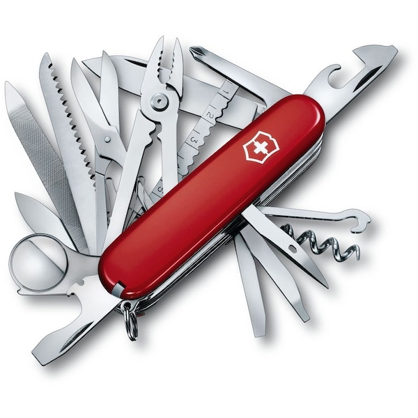 Swiss Army Brands 2024 Victorinox Swisschamp Xxl Red 91Mm - VIC-1.6795.XXL