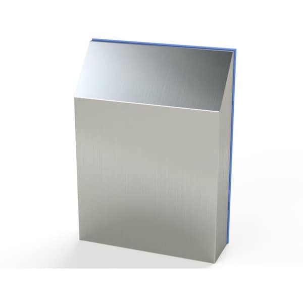 Saginaw Control & Engineering Protection Hood, 18.90 in. H x 13.80 in. W x 4.30 in. L, 304 Stainless Steel - SCE-RH10N4XSS