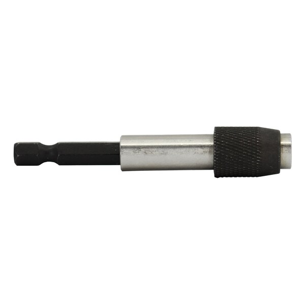 Drill America 3" Long Stainless Steel Quick Change Bit Holder, Push Type - INSBH-300QC
