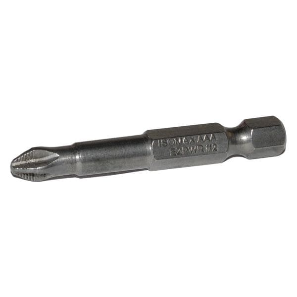 Eazypower Phillips Anti Skip Ribbed Bit, No. 2, 2", SAE or Metric: SAE - 80545/B