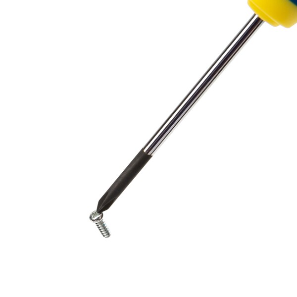 Estwing PH0 x 2-1/4" Magnetic Philips Tip Precision Screwdriver with Ergonomic Handle - 42451-06