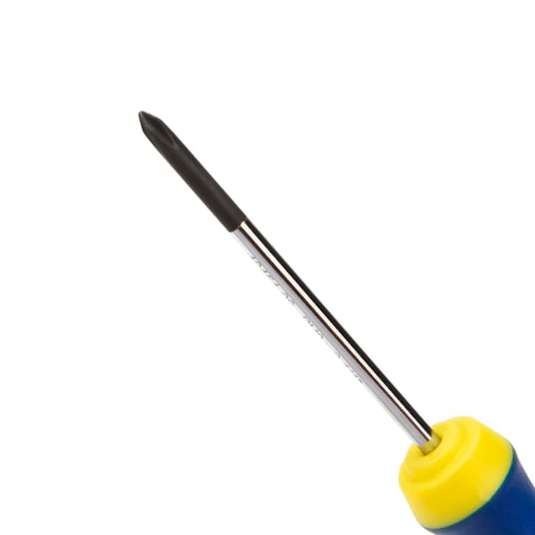 Estwing PH0 x 2-1/4" Magnetic Philips Tip Precision Screwdriver with Ergonomic Handle - 42451-06