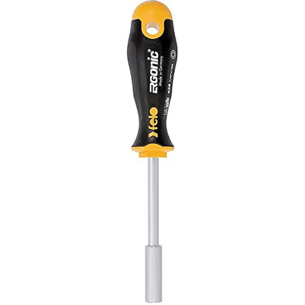 Felo 4 In. Ergonic 1/4 In. Bit Holder Screwdriver - 0715753711