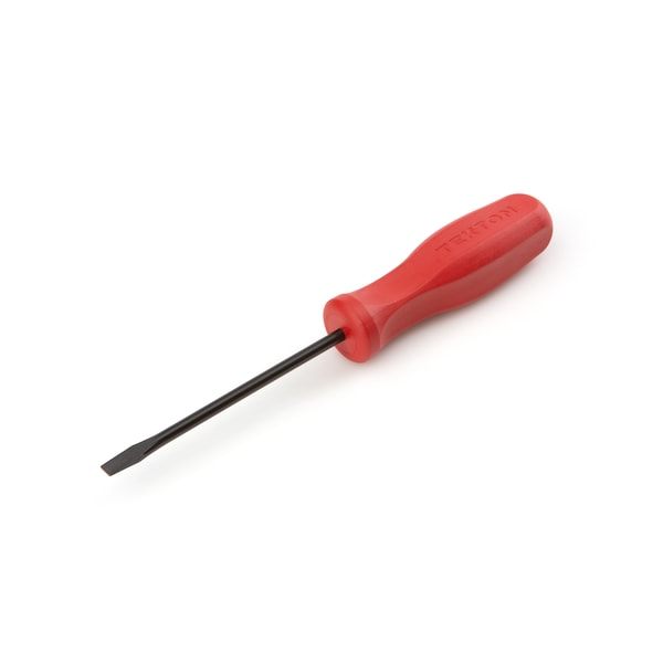 Tekton 3/16 Inch Slotted Hard Handle Screwdriver (Black Oxide Blade) - DSS11188