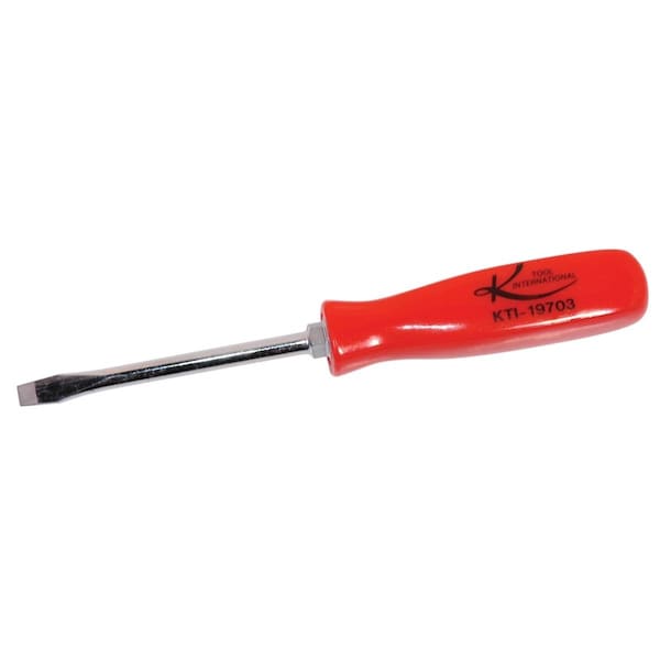 K-Tool International Slotted Screwdriver, w/Orange Handle 3" - KTI-19703