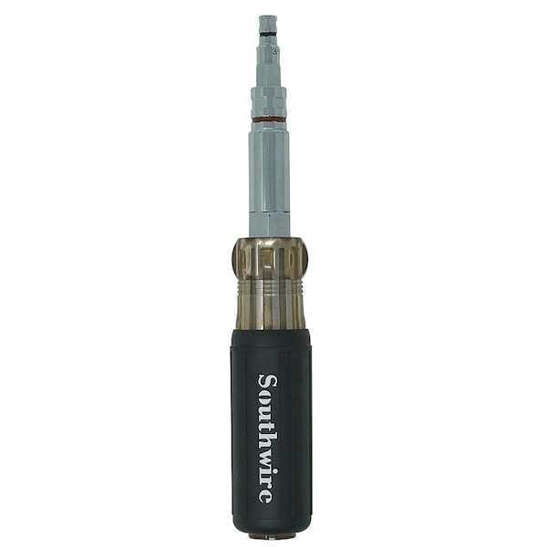 Southwire 65028740 6-in-1 Multi-Driver, 9-1/4 in OAL, Cushion Grip Handle - ND6N1HD