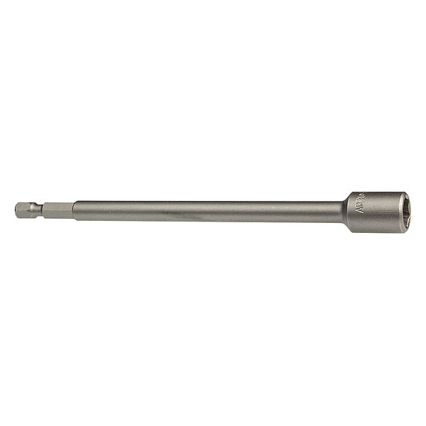 Apex Tool Group Nutsetter, 3/8" Hex, 6" L, Steel, Unfinished - M6N-0812-6