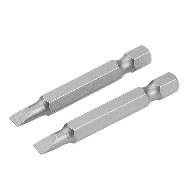 Wokin 2Pcs Slotted Screwdriver Bits Set  1.2Mm X 6.5Mm X 50Mm Industrial - 210665