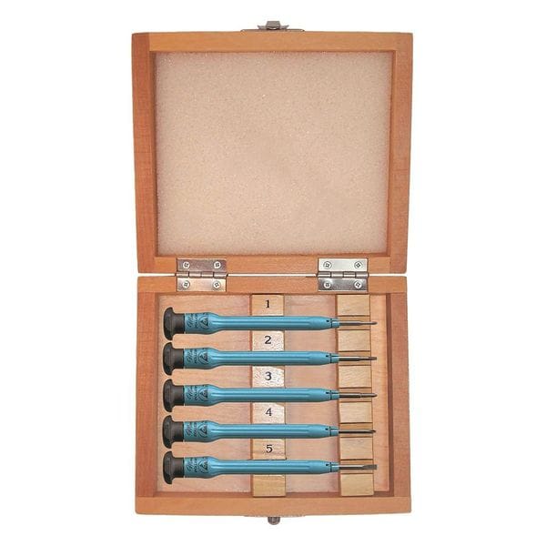 Moody Tool Mini Deluxe Met Nut Driver Set, 5 Pc, Number of Pieces: 7 - 73-0914