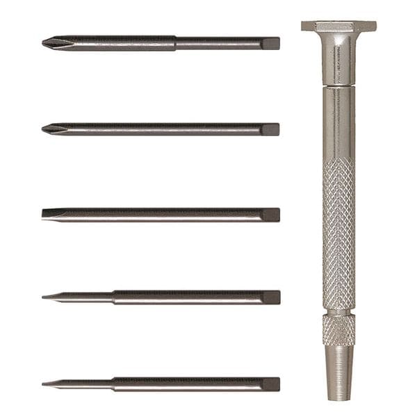Moody Tool Steel Slot/Cross Point Driver Set, 6Pc - 58-0139