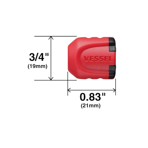 Vessel NECK TORSION Power Bit T40x50 W/ M, PK10 - MGETX4050P10T