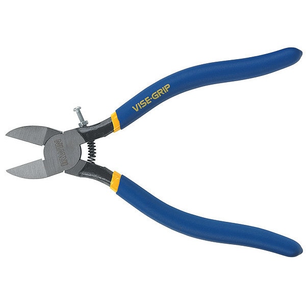 Irwin 8 in VISE-GRIP Adjustable Diagonal Cutter Flush Cut Oval Nose Uninsulated - DIA8P