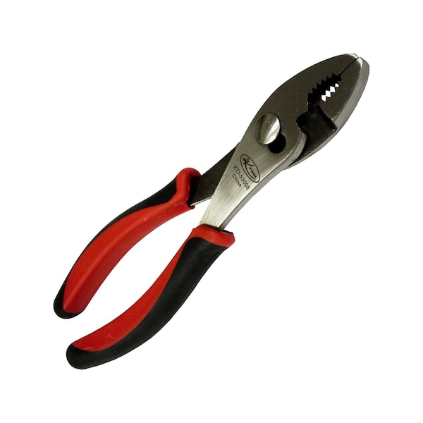 K-Tool International Slip Joint Plier, 8", Features: Designed For Gripping And Turning Round Objects - KTI-53008