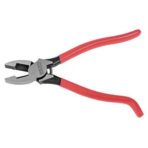 Proto Iron Workers Pliers, 9-1/4 In L, Red - J269WSG