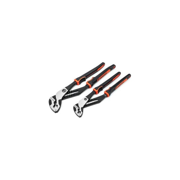 Apex Tool Group Crescent® Z2 K9„¢ V Jaw Dual Material Tongue & Groove Plier Set of 2 Pieces - RTZ2CGVSET2