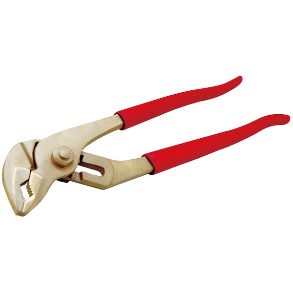 Cs Unitec Non Sparking Groove Joint Pliers, 400mm/16in, Beryllium Copper - EX604-16B