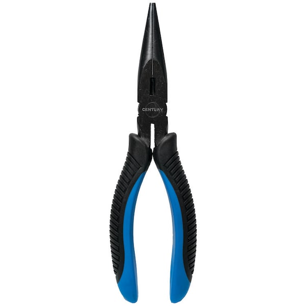 Century Drill & Tool Pliers Long Nose 8 Jaw Capacity 2-5/8 Jaw Length 2-5/8 Jaw Thick 7/16 - 72558