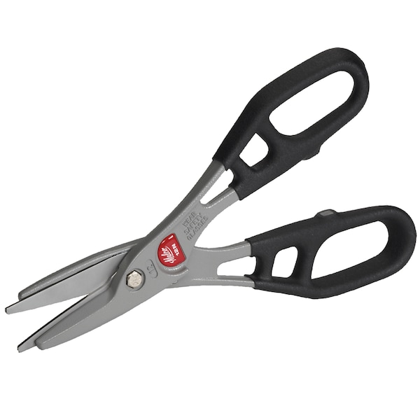 Malco M12NG 12 in. Straight Cut Aluminum Snip with Comfort Grip - M12NG