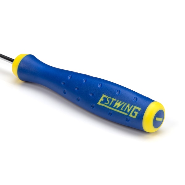Estwing 1/8" x 3" Magnetic Slotted Tip Precision Screwdriver with Ergonomic Handle - 42451-01