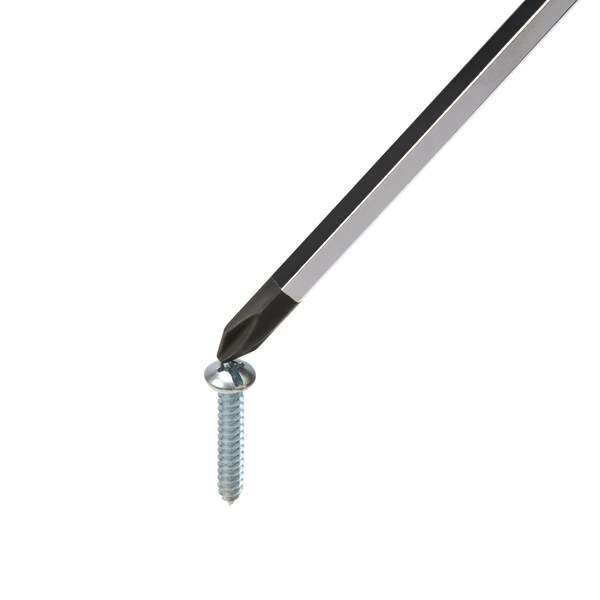 Estwing PH2 x 6" Philips Head Heavy Duty Hex Shaft Demolition Screwdriver with Magnetic Tip - 42449-01