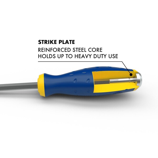 Estwing PH2 x 6" Philips Head Heavy Duty Hex Shaft Demolition Screwdriver with Magnetic Tip - 42449-01