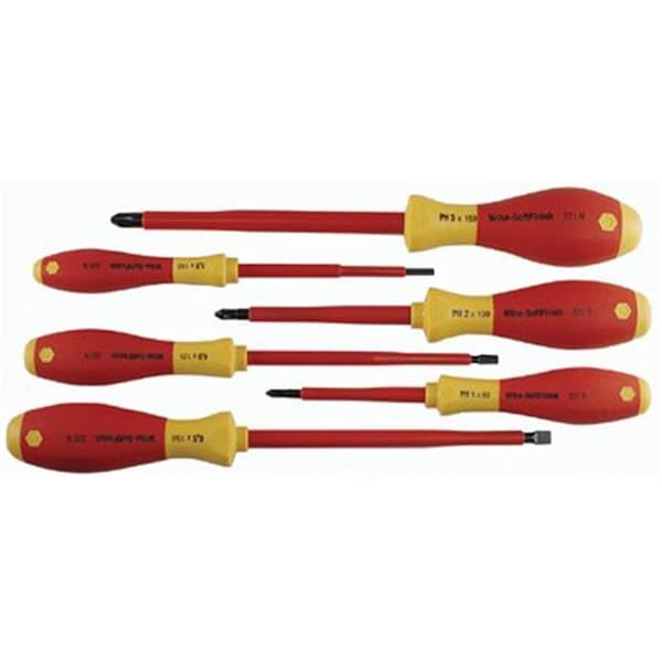 Wiha Wiha Tools 817-32092 6Pc Electrician Insulated Screwdriver - 817-32092