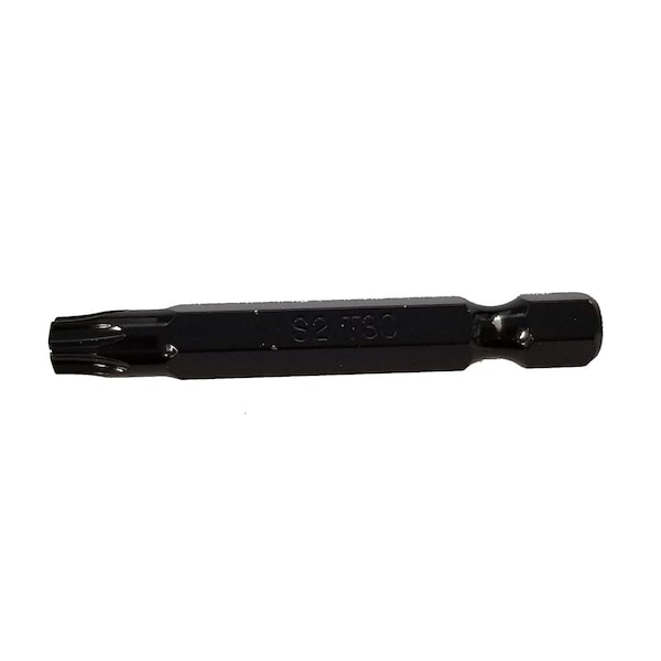 Woodpro Fasteners 50 mm x 2 in. Black Finish Bits, 100PK - BIT-T30X50-100PK