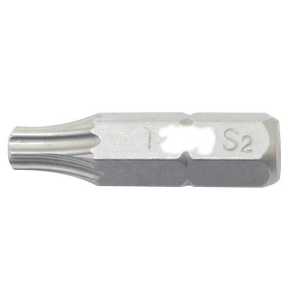 Eclipse Tools Tamper Proof Star Tip Bit, T9H, 1" L - T9HX1