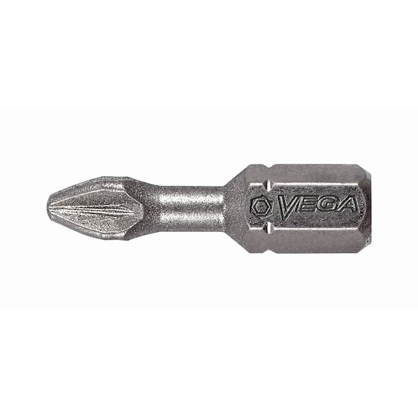 Vega Pozidriv 3 Insert Bit x 1" Diamond Tip - 125Z3DT