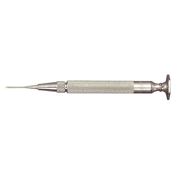 Starrett Jewellers Screw Driver .025In (0.6mm) Blade - 555AA