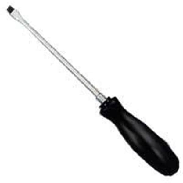 K-Tool International K Tool International KTI19204 4 Inch Slotted Screwdriver with Black Handle - KTI19204