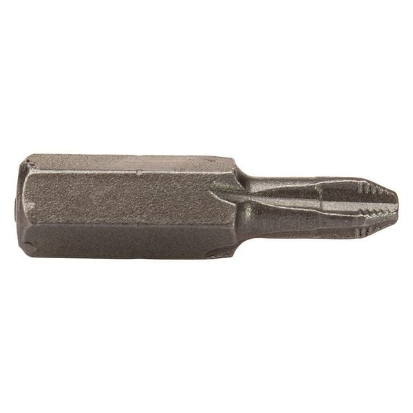 Apex Tool Group Torsion Bit, SAE, 1/4", Hex, #2, 1", PK5 - 446-2-ACR2X-5PK
